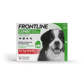 FRONTline Combo Kutya Csepp - Bolha Kullancs irtó (40-60kg) XL 4,02ml x 3