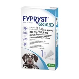 FYPRYST Combo Kutya Csepp - Bolha Kullancs irtó (20-40kg)  1x 2,68ml  L