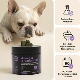 HUMAC Kutya jutalomfalat - Allergia & Vakarózás ellen 180g 60db tbl