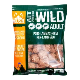 MUSH Fagyasztott Menü - Vaisto Wild Rénszarvas-Bárány-Jávorszarvas  800g