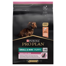 PRO PLAN Kutyatáp - Small & Mini Puppy Optiderma Lazacban Gazdag 3kg