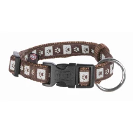 TRIXIE Kutya Nyakörv - Coffee Mancsos 40-65/2,5cm L-/XL Barna