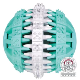 TRIXIE Kutya Játék - Labda Dentafun 7,5 cm zöld-fehér 2-2