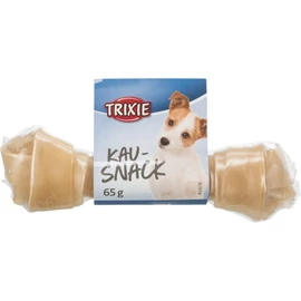 TRIXIE Kutya Jutalomfalat - Bőr Csont csomós csom 15cm 65g