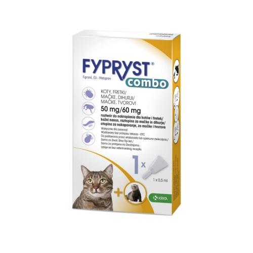 FYPRYST Combo Macska, Vadászgörény Csepp - Bolha Kullancs 0,5ml x 1