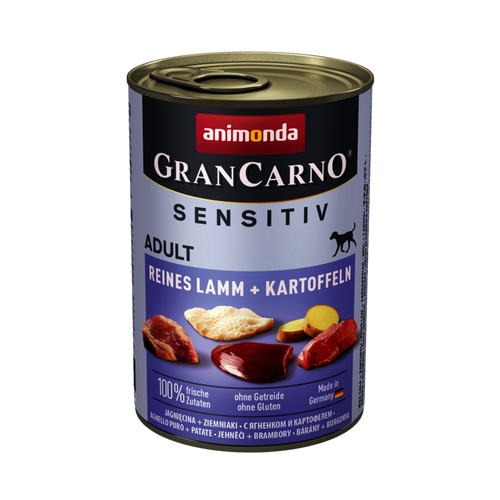 ANIMONDA Kutya Konzerv - Grancarno Sensitiv Adult Bárány Burgonya 400g 82413