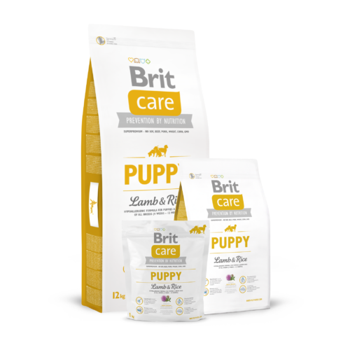 BRIT Care Kutyatáp - Puppy Lamb & Rice 12kg