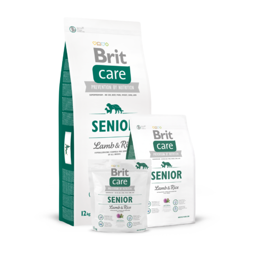 BRIT Care Kutyatáp - Senior Lamb & Rice  3kg