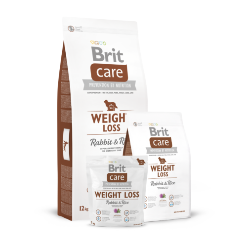 BRIT Care Kutyatáp - Adult Weight Loss Rabbit & Rice 12kg