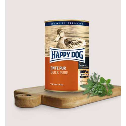 Happy Dog Kutya Konzerv - Ente Pur (Kacsa) 800g
