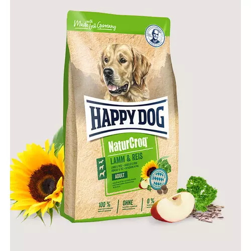 Happy Dog Kutyatáp - Natur Croq Lamm/Reis  4kg