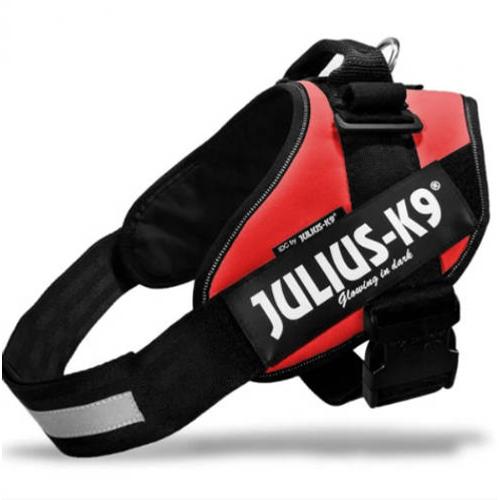 JULIUS-K9 Kutya Hám - IDC Powerhám (33-45cm, 2-5kg) Baby 2. Piros