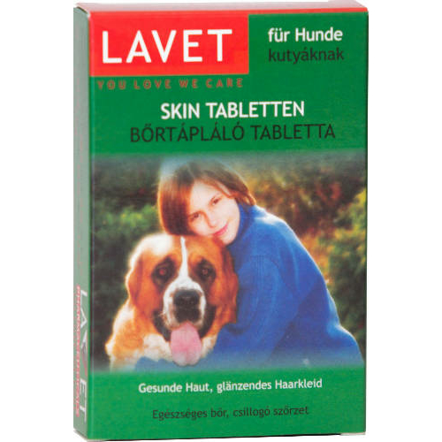 LAVET Kutya Vitamin - Bőrtápláló Tabletta 50db