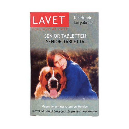 LAVET Kutya Vitamin - Senior Tabletta 50db