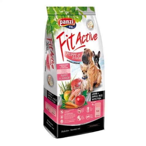 FITACTIVE Kutyatáp - Prémium Puppy Junior Lamb 4kg