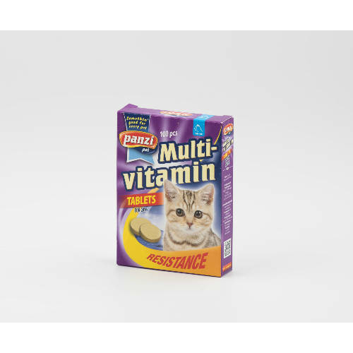 PANZI Macska Vitamin - Multi Vitamin Tabletta 100db