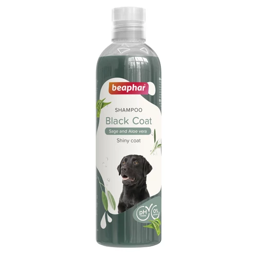 BEAPHAR Kutya Sampon - Fekete szőrre zsályás 250ml