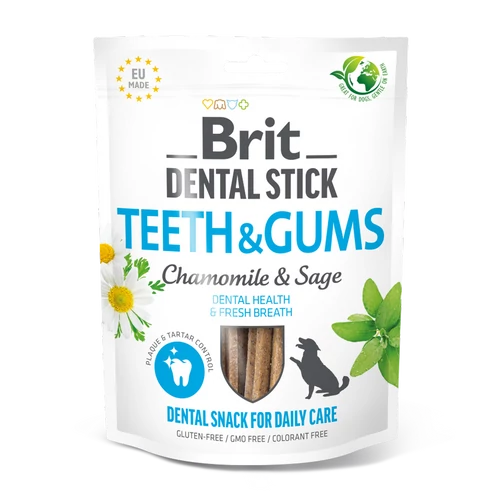 BRIT Care Kutya Jutalomfalat - Dental Stick Adult Teeth&Gums 251g