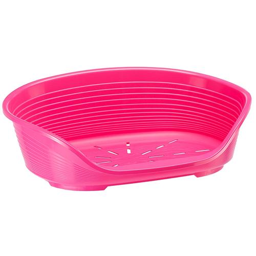 FERPLAST Kutya Fekhely - Ágy Siesta Deluxe 04 61x45x21cm Rózsaszín