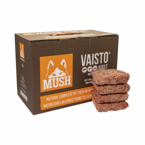 MUSH Fagyasztott Menü - Vaisto Brown Marha-Bárány-Lazac 10kg