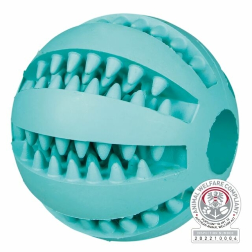 TRIXIE Kutya Játék - Labda Baseball gumi Denta Fun 5cm