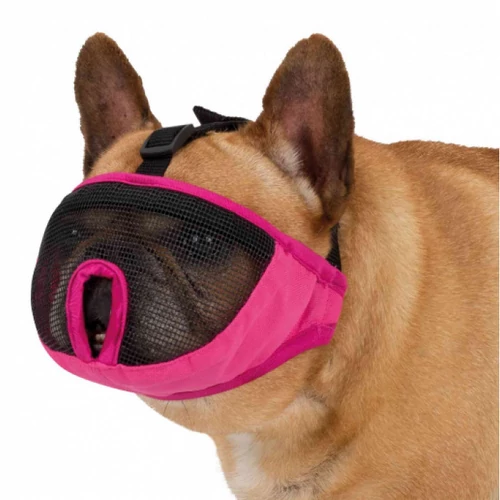 TRIXIE Kutya Szájkosár - Rövid Orra 15cm Pink XS-S
