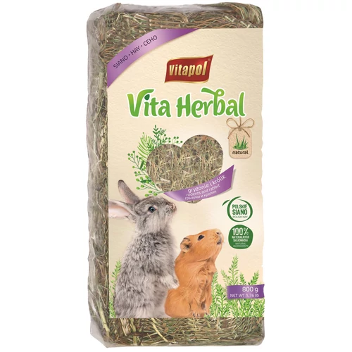 Vitapol Kisállat Étel - Széna kamillával  800 gramm